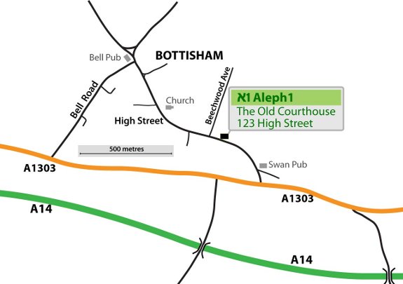 Bottisham map Bottisham map
